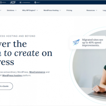 WP Engine Review from Our Experts wpengine-website