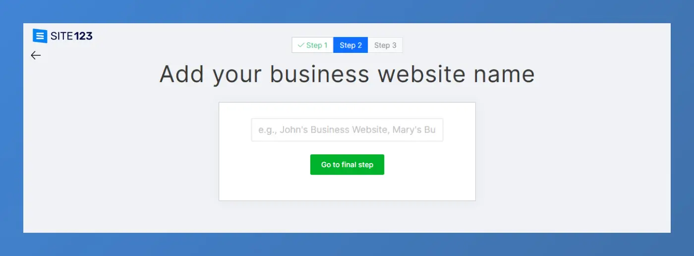 Name Your Website
