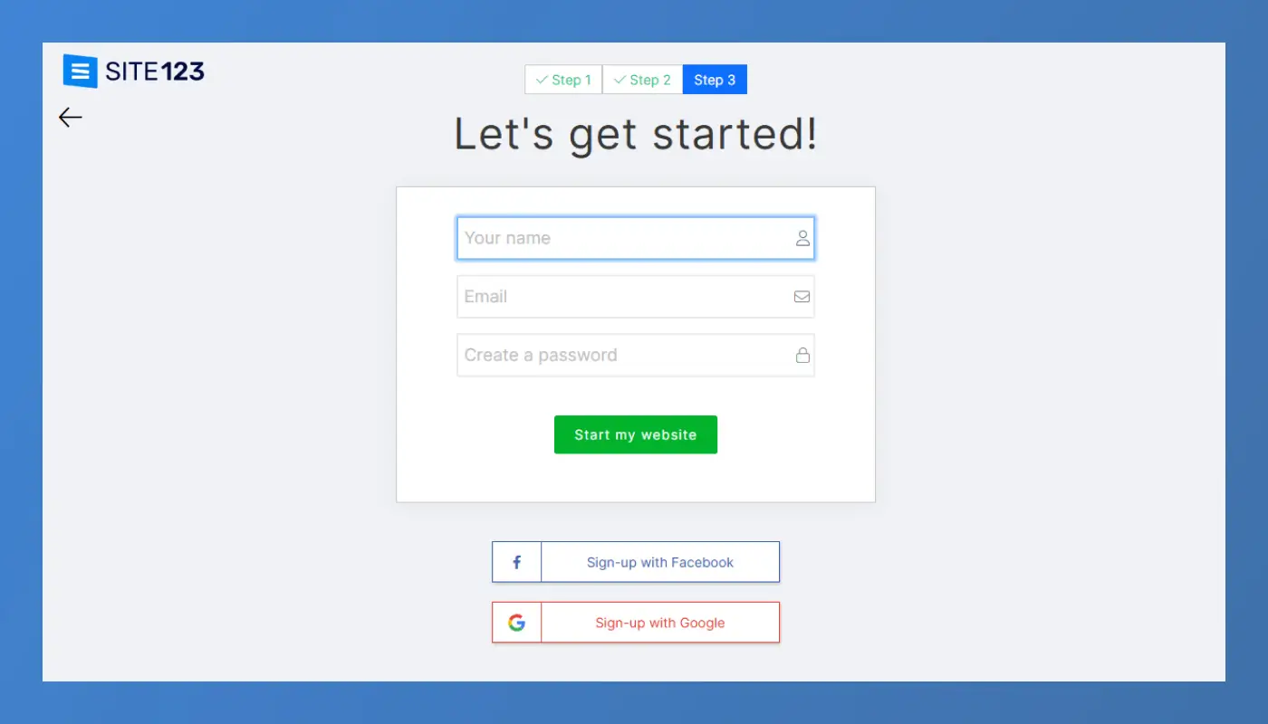 Sign Up
